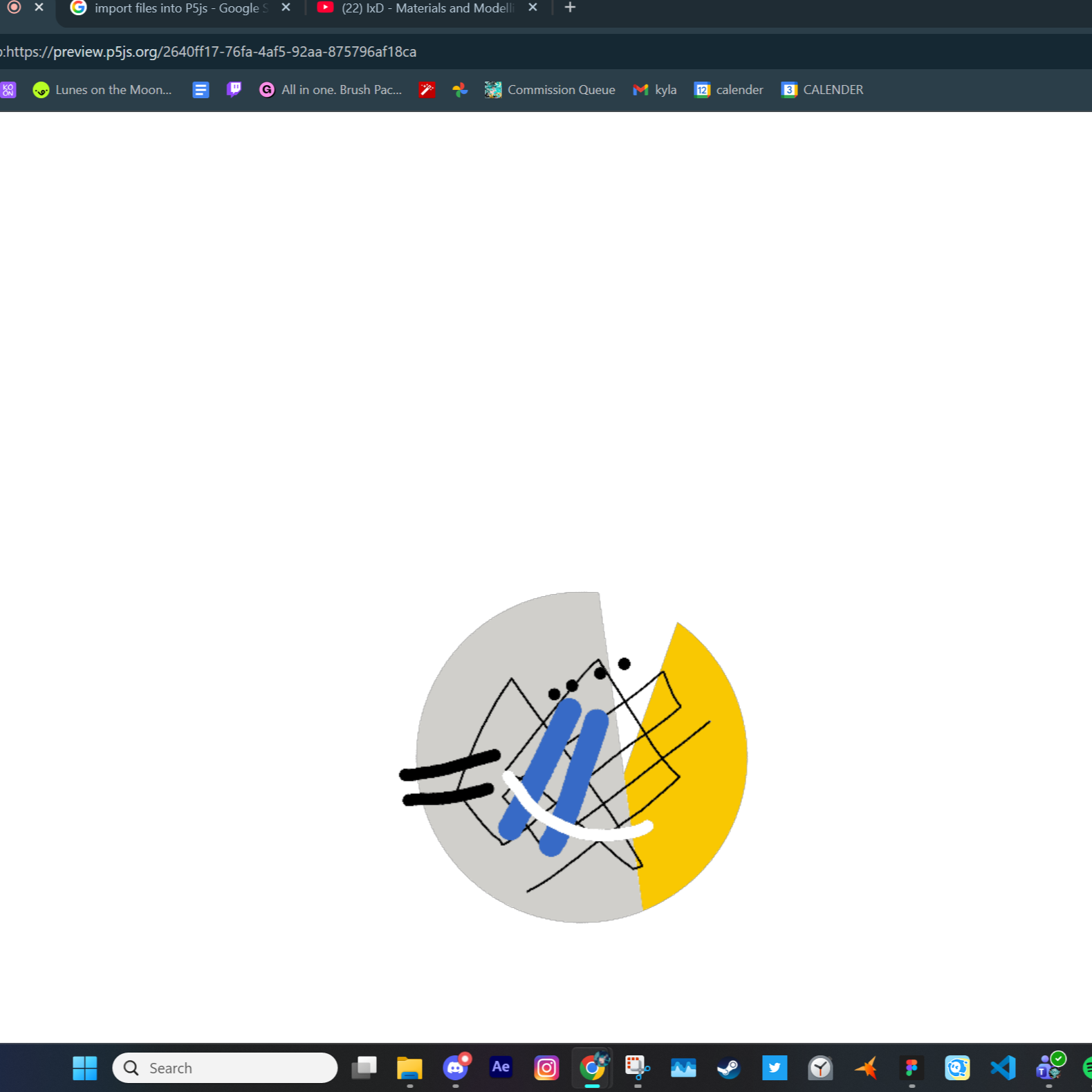 playing around with the initial layers provided in the project file to understand the program a bit more