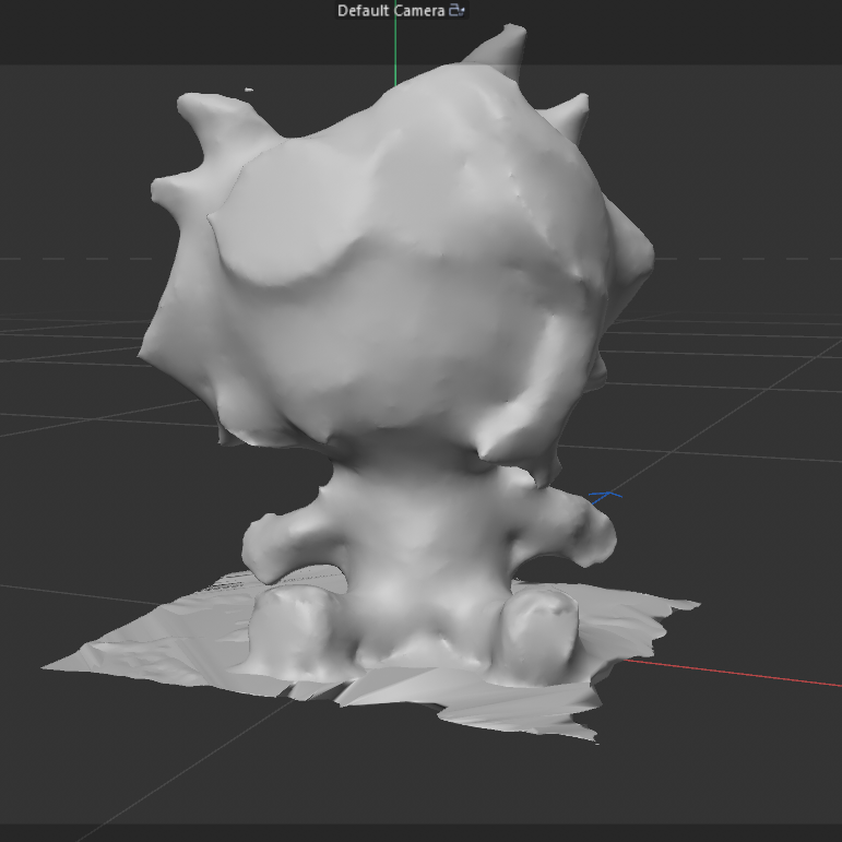 I used the smoothening tool to make the rough surface of my models smoother and more clean, as well as refined.