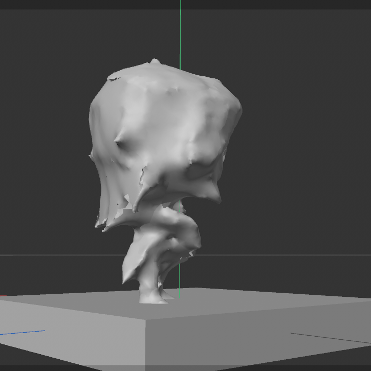 Another perspective of the model view, it still retained the shape