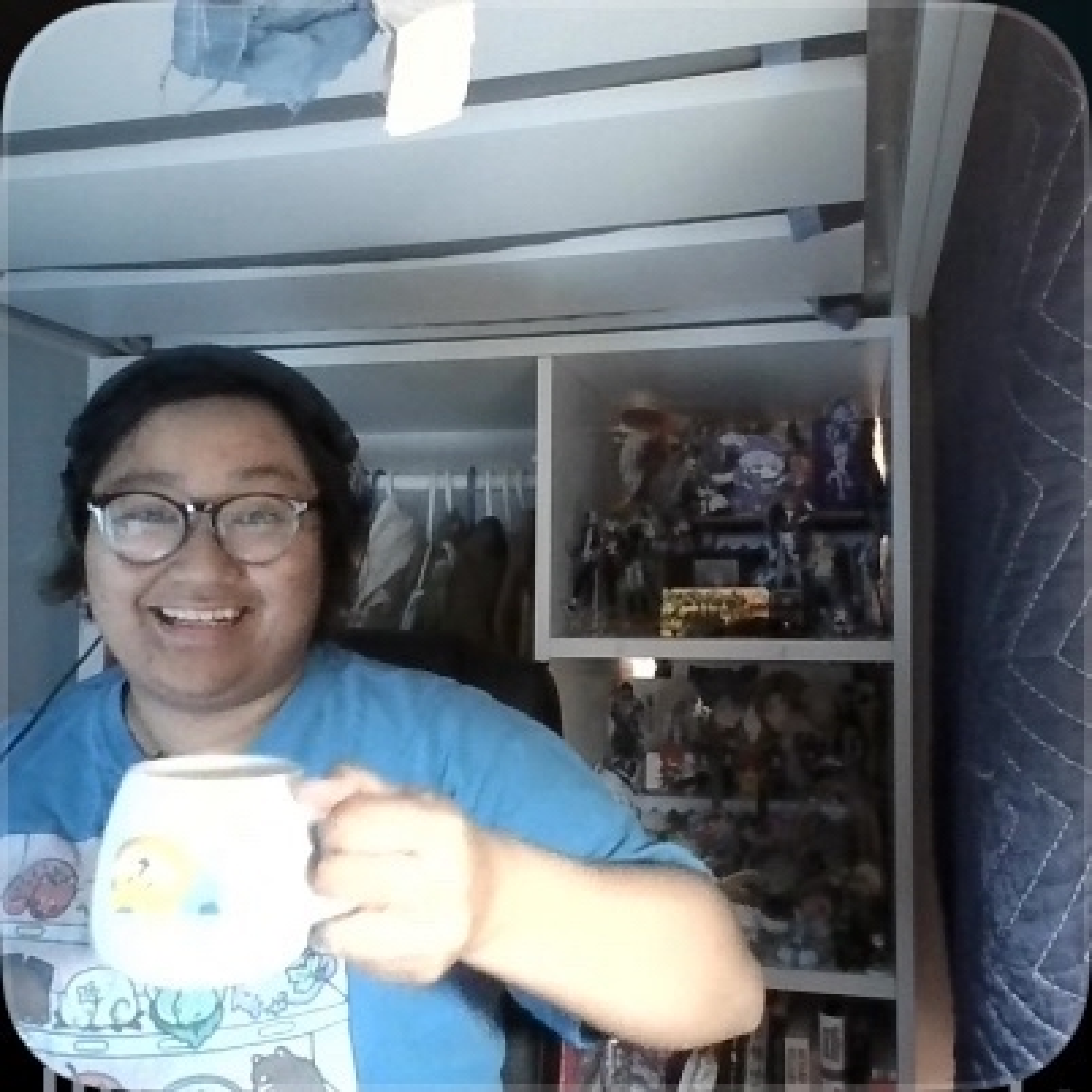 I got a picture of myself that my friends had taken of me unknowingly and it's become somewhat a trademark image or what they associate me with. A reflexive interactive design is the direct result of a researcher's beliefs, guesses and questions they may have.