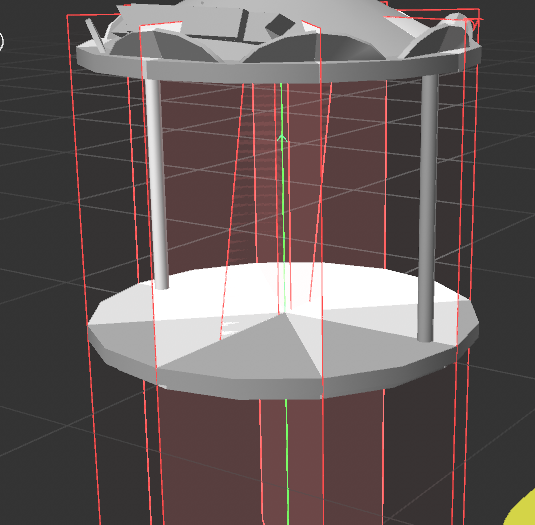 Demonstrating for my 4th model the symmetry tool I used to create the model. I had a lot of trouble hiding the guides in order to take a picture
                 of the model whenit's completed. Solved this by merging the shapes together
