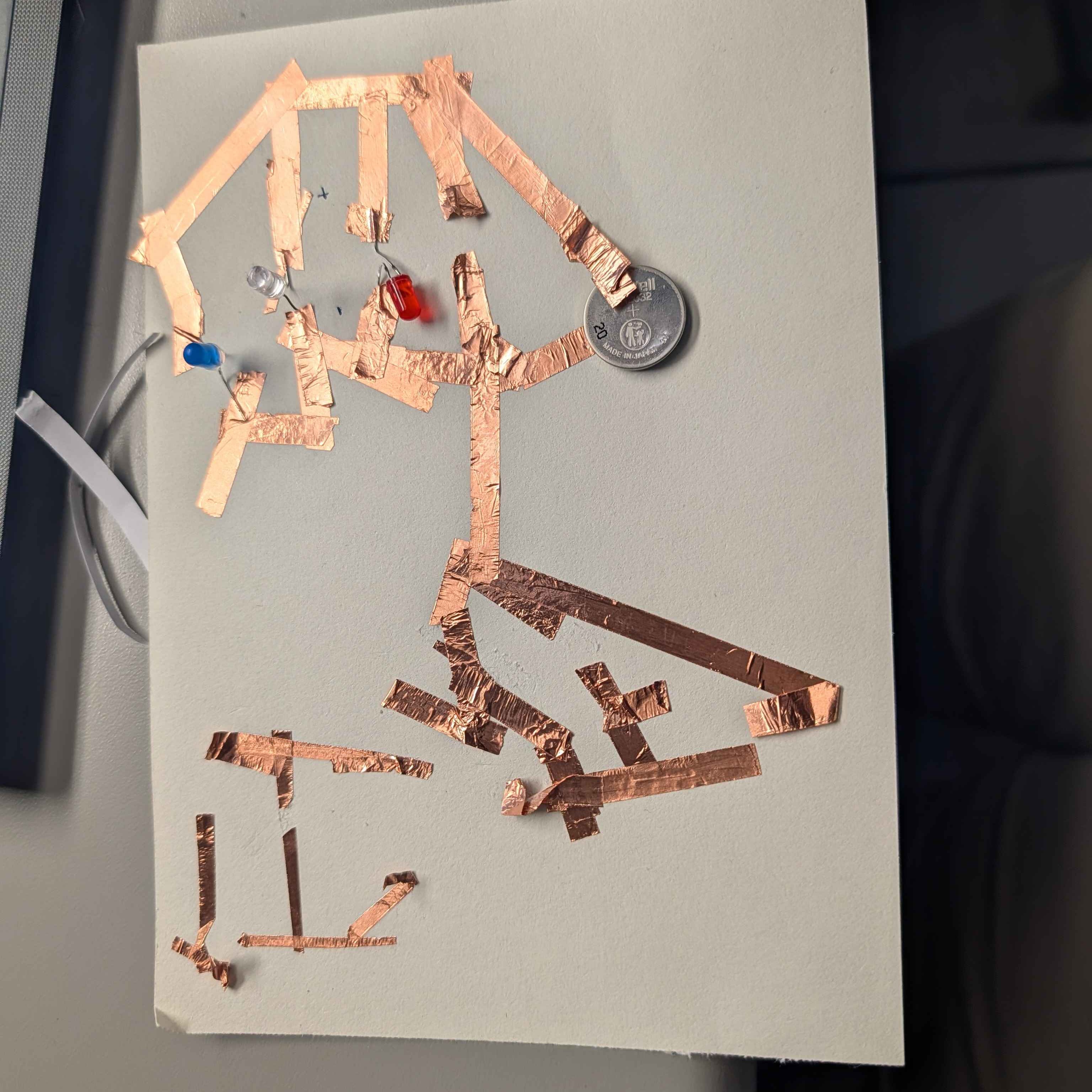 Final view of my in-class circut