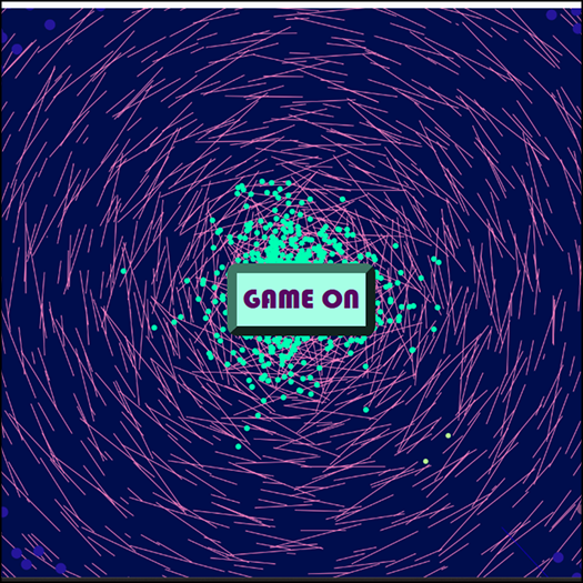 I attempted to put wave forms on all 4 sides of the composition to create an Image or a flower of sorts at the time. It looked cool, but unfortunately playing it for longer periods of time made my laptop slow down and my web browser eventually crash. This was unsolveable even if I Had plugged my computer in. I predict that it was due to a lack of ram or lacking the processing speed needed.