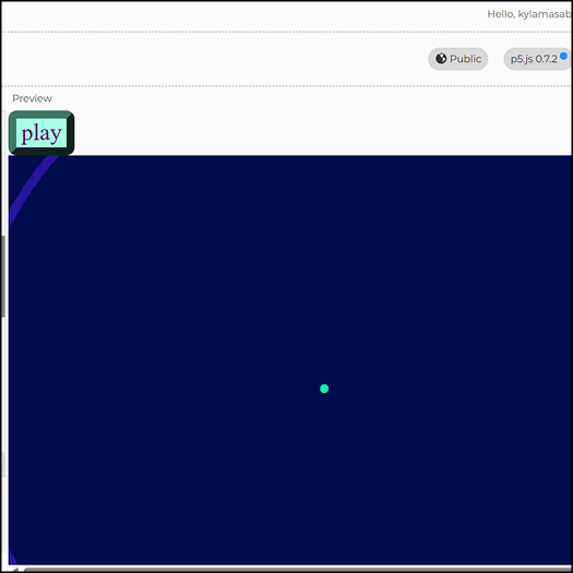i didn't use much Of p5JS when starting this project, so I was basically refreshing my knowledge on the application.