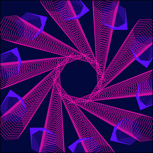 Playing around with the different audio visualizers I could make and watching different tutorials and examples helped a lot