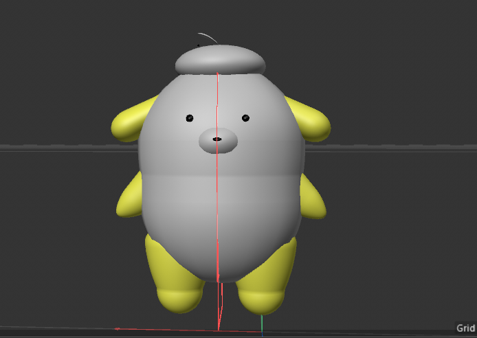 Progress image of me coloruing my second model